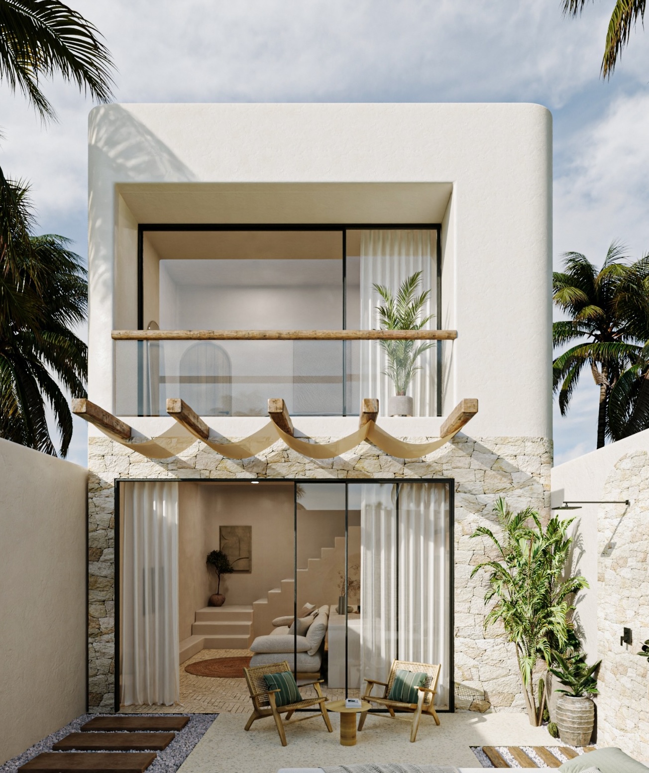 Villa exterior